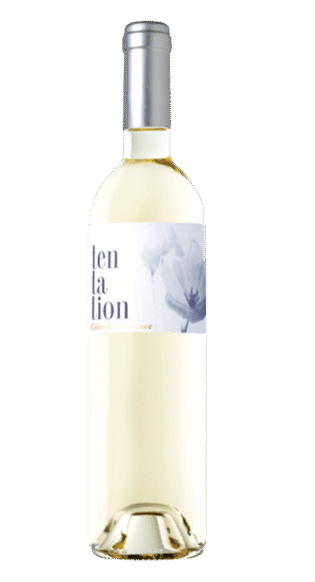 Bouteille Tentation Blanc 2024 – Vin blanc AOP Côtes de Provence élégant et rafraîchissant